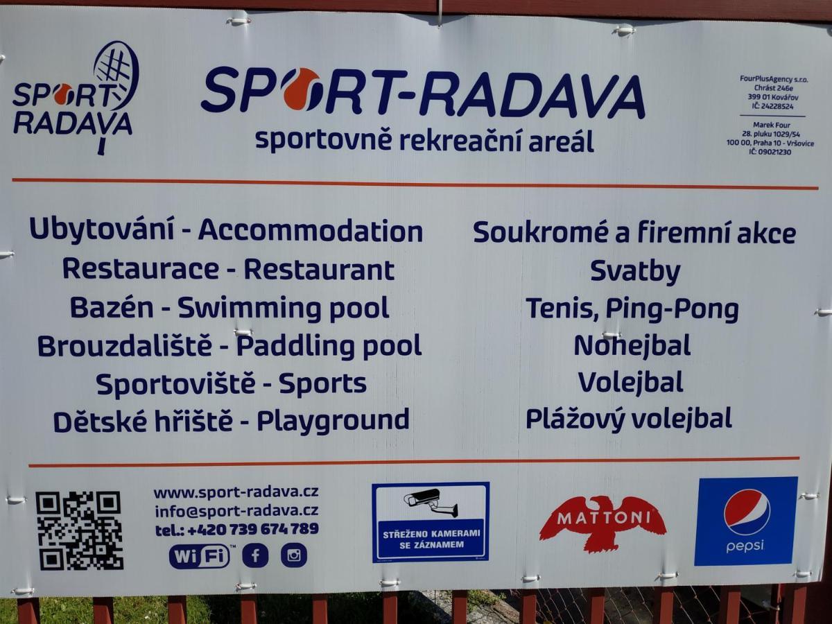 Sport-Radava Hotel Kovarov Exterior photo